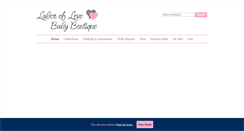 Desktop Screenshot of lolbabyboutique.com